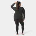 Women's Classic All-Season Merino Base Layer Crew Plus Boxed Black - ver - 2