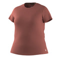 Damen Merino Kurzarmshirt Plus Burnt Sienna - ansehen - 3