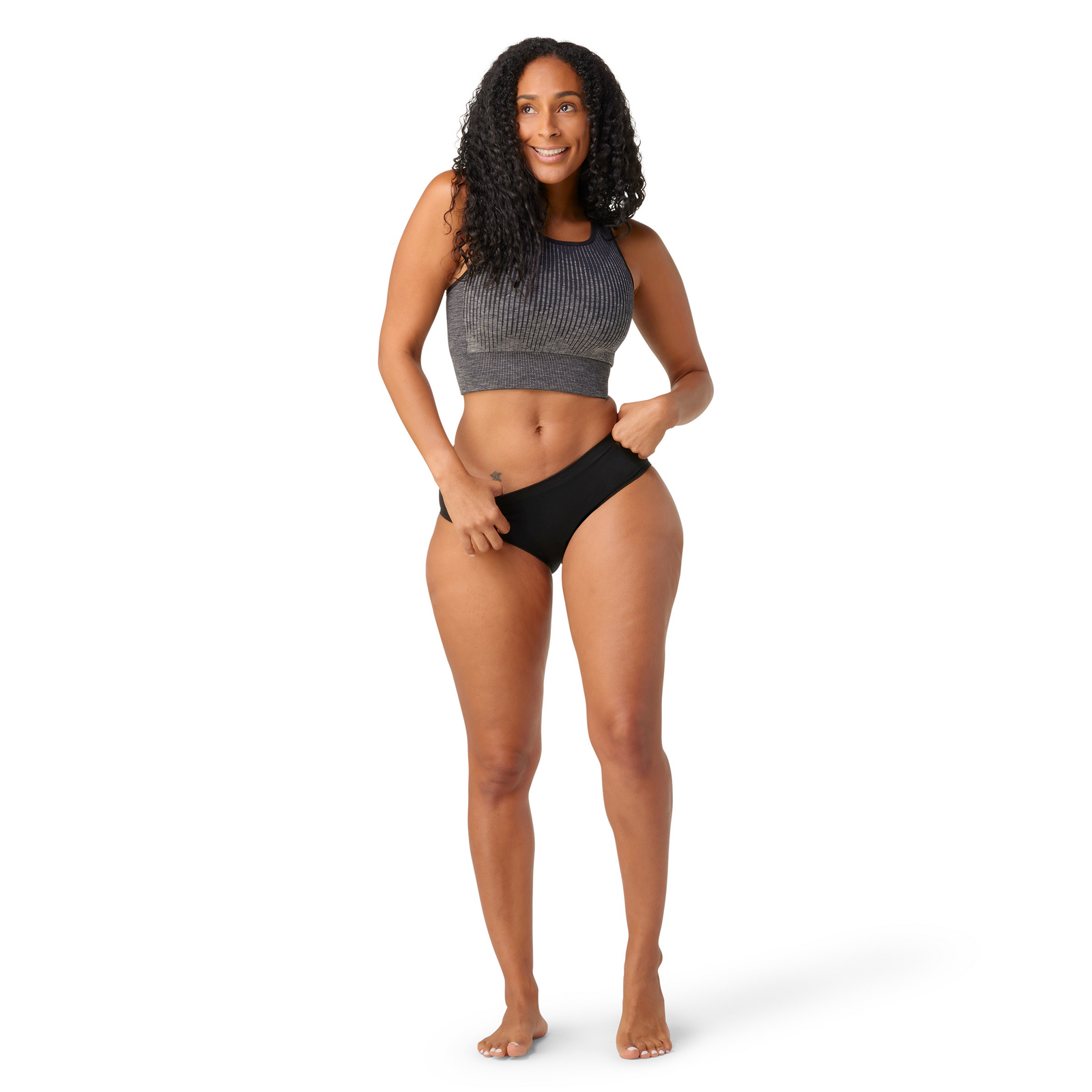 Women's Intraknit Hipster Boxed Black - ver - 1