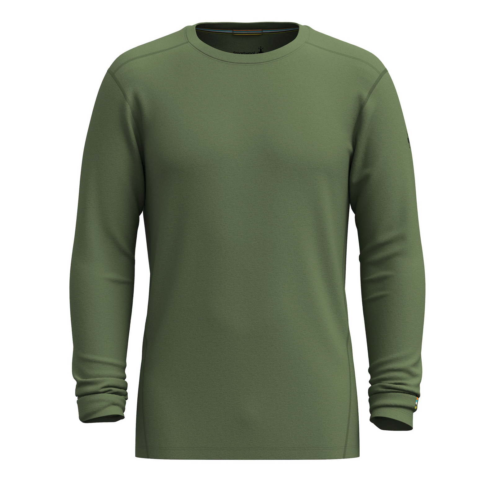 Men's Classic All-Season Merino Base Layer Crew Boxed Fern Green - ver - 3