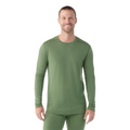 Men's Classic All-Season Merino Base Layer Crew Boxed Fern Green - ver - 1