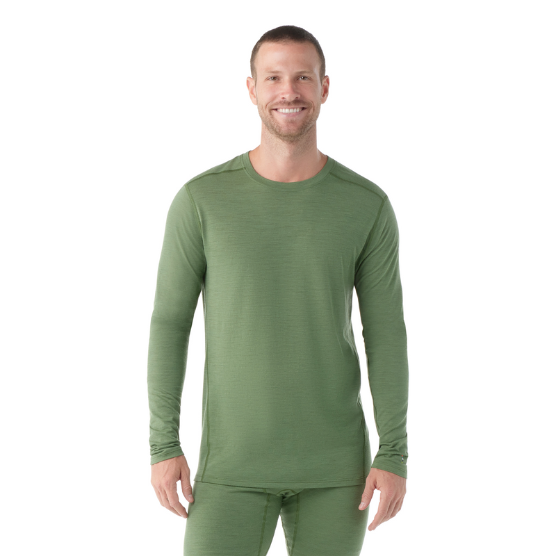 Haut de base à encolure rond Classic All-Season Merino pour homme - Fern Green / S