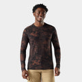 Men's Classic All-Season Merino Base Layer Crew Boxed Sable Brown Mountain - ver - 1