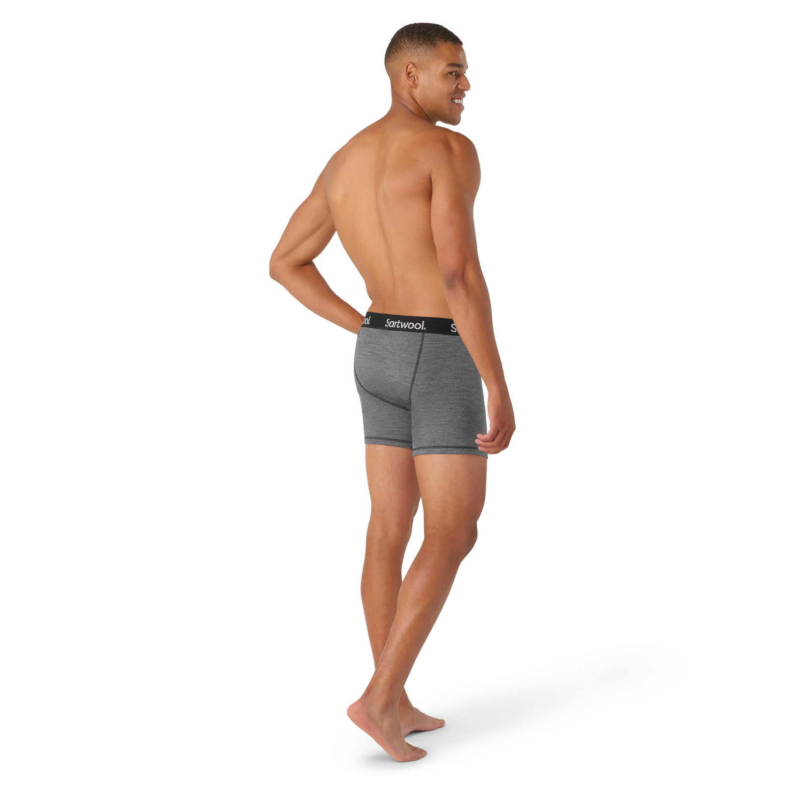Men's Active Boxer Brief Boxed Medium Gray Heather - ver - 2