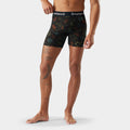 Men's Merino Print Boxer Brief Boxed Black Paisley - ver - 1
