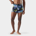 Men's Merino Print Boxer Brief Boxed Blue Summit Sector - ver - 1