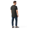 Men's Merino Hemp Blend Short Sleeve Pocket Tee Black Heather - ver - 2