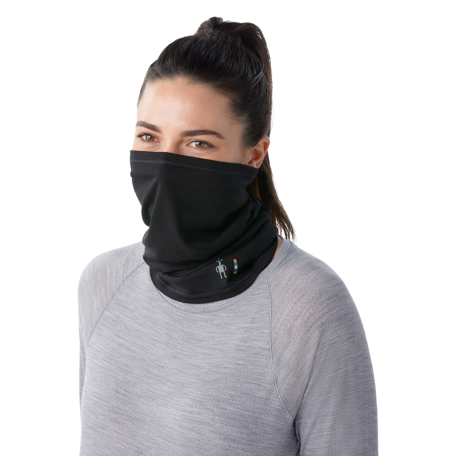 Braga de cuello Merino Black - ver - 2