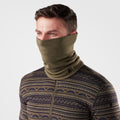 Thermal Reversible Neck Gaiter Winter Moss Heather - ver - 2