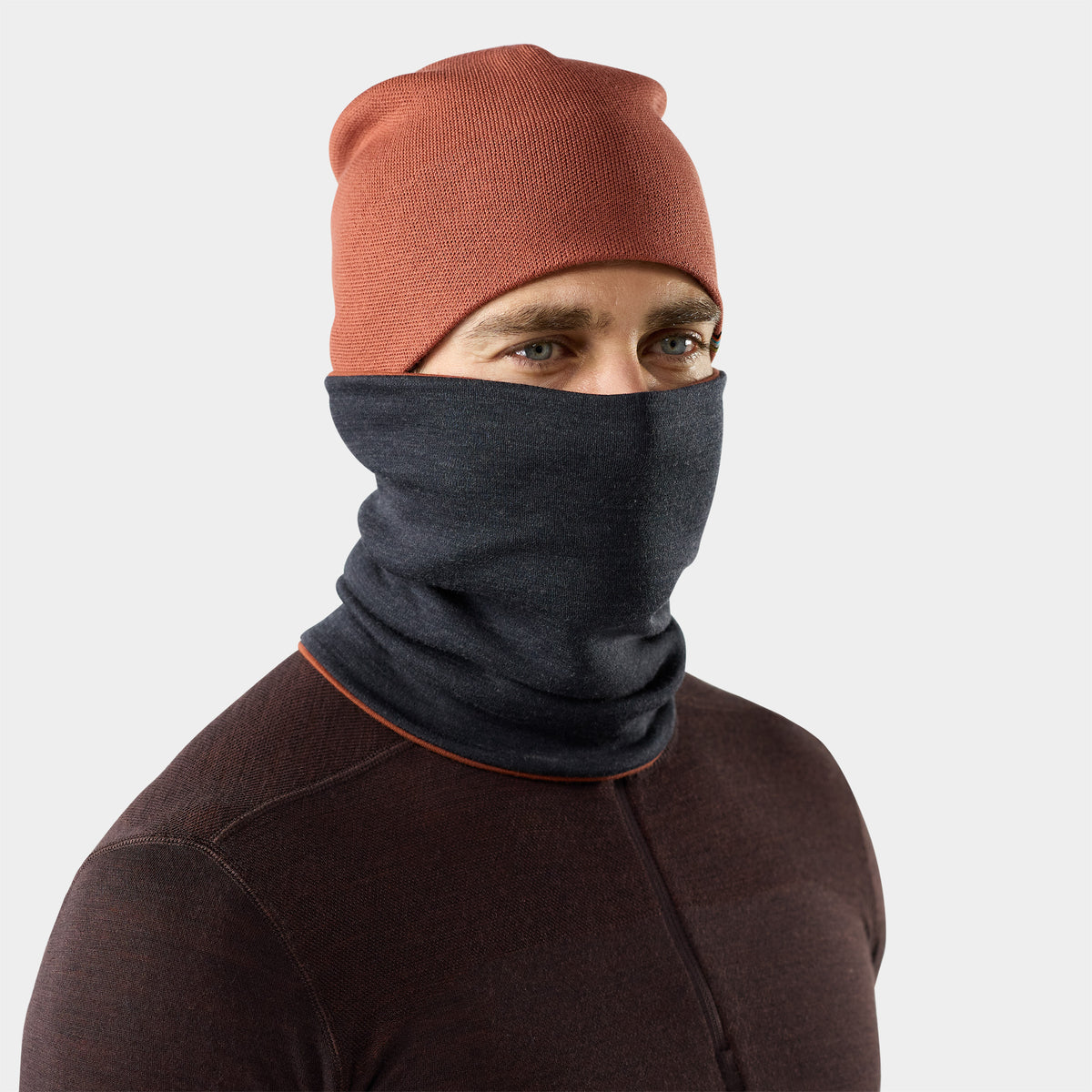 Tour de cou réversible Thermal Merino  - voir - 2