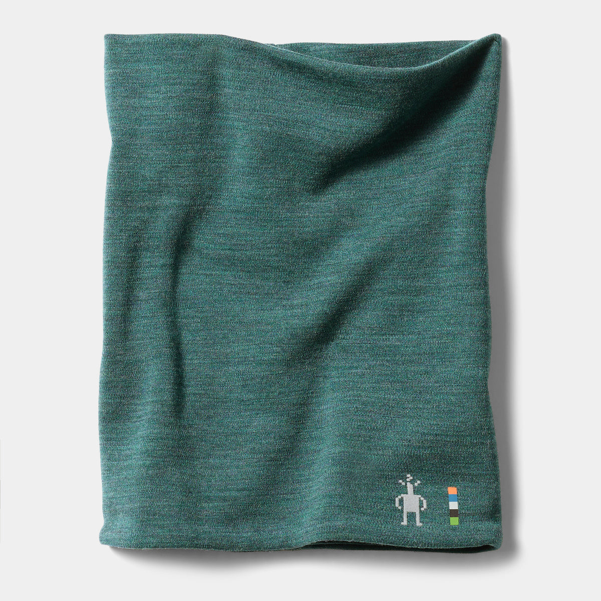 Thermal Reversible Neck Gaiter Dark Teal Heather - ver - 3