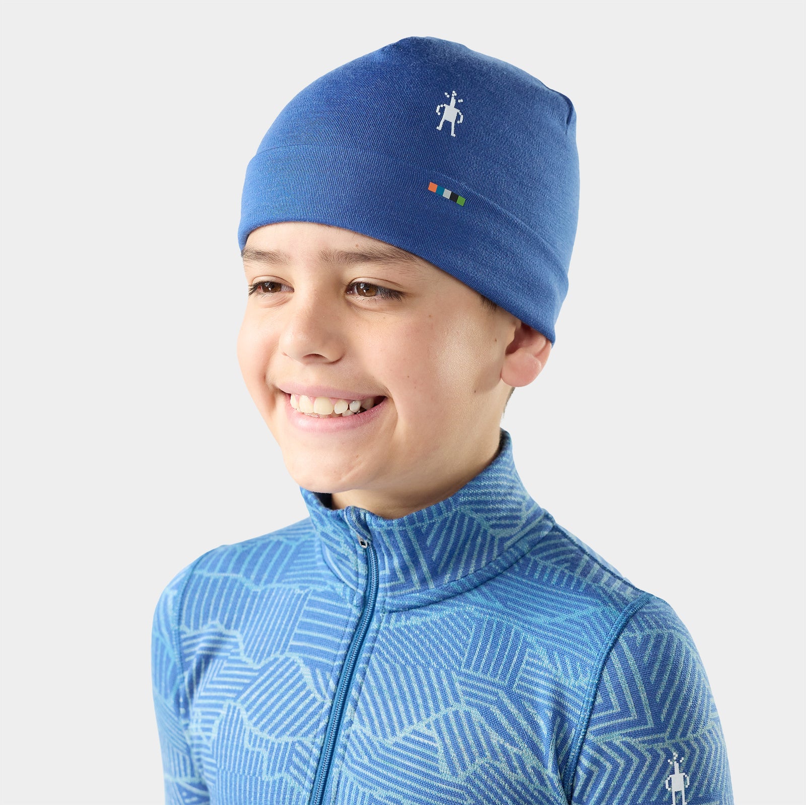 Gorro reversible thermal merino Royal Indigo - ver - 1