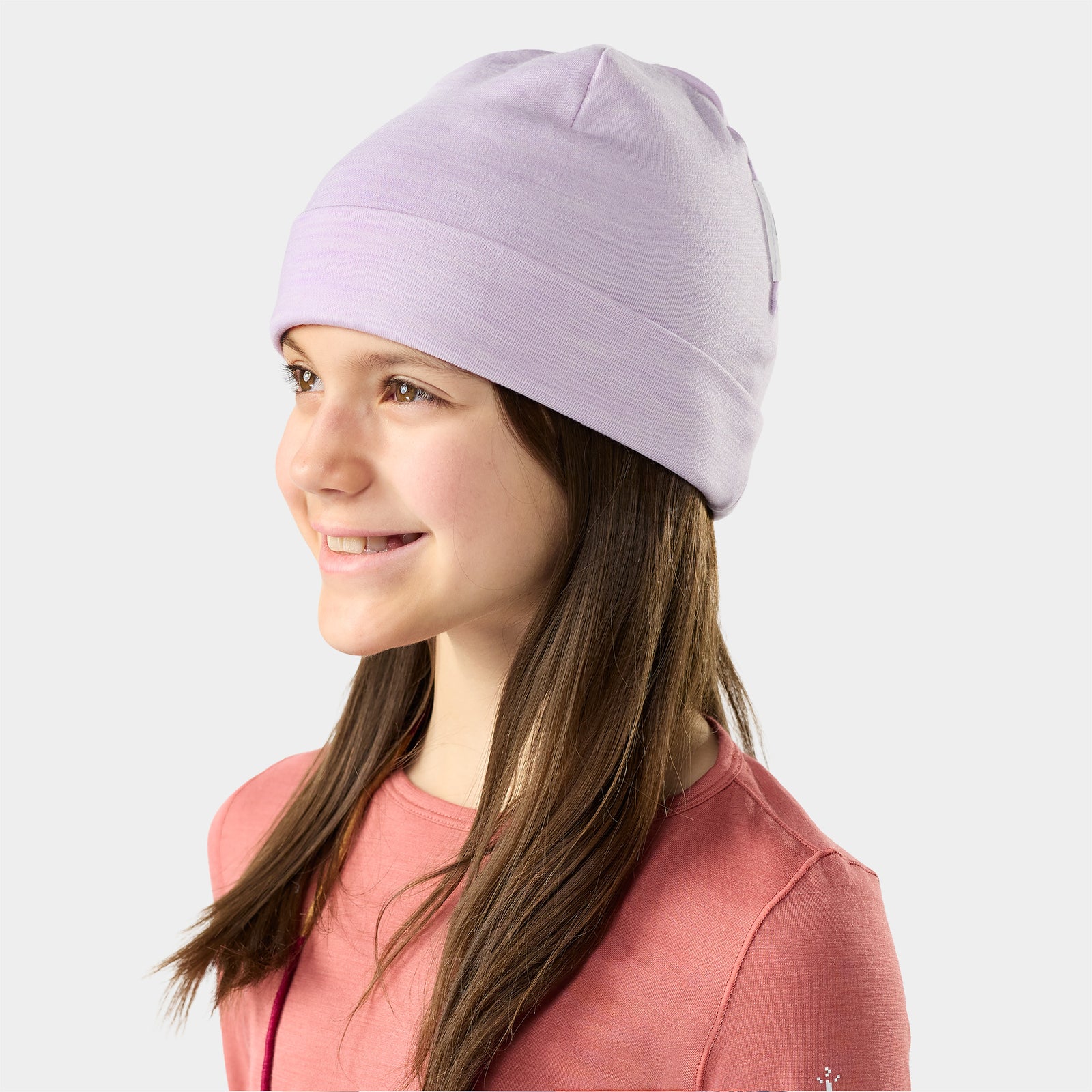 Gorro reversible thermal merino Lavender Sky Heather - ver - 3