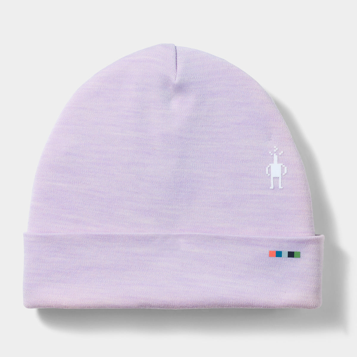 Thermal Reversible Cuffed Beanie Lavender Sky Heather - ver - 3