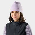 Thermal Reversible Cuffed Beanie Lavender Sky Heather - ver - 1