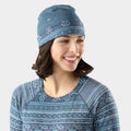 Thermal Reversible Cuffed Beanie Nightfall Fair Isle Fun - ver - 2