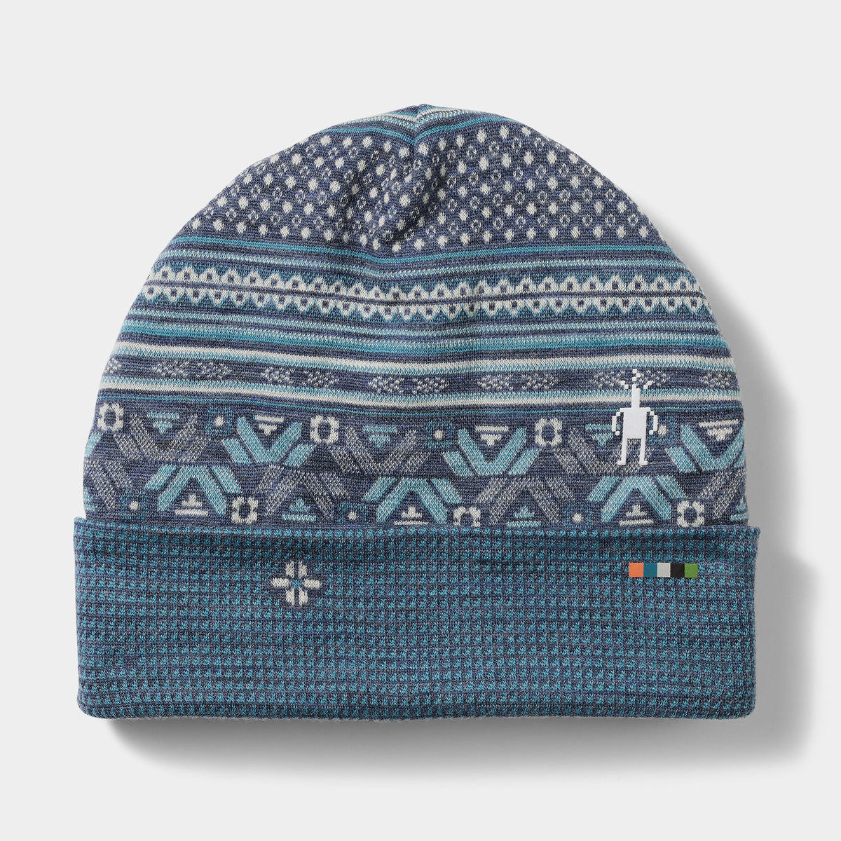 Thermal Reversible Cuffed Beanie Nightfall Fair Isle Fun - ver - 3