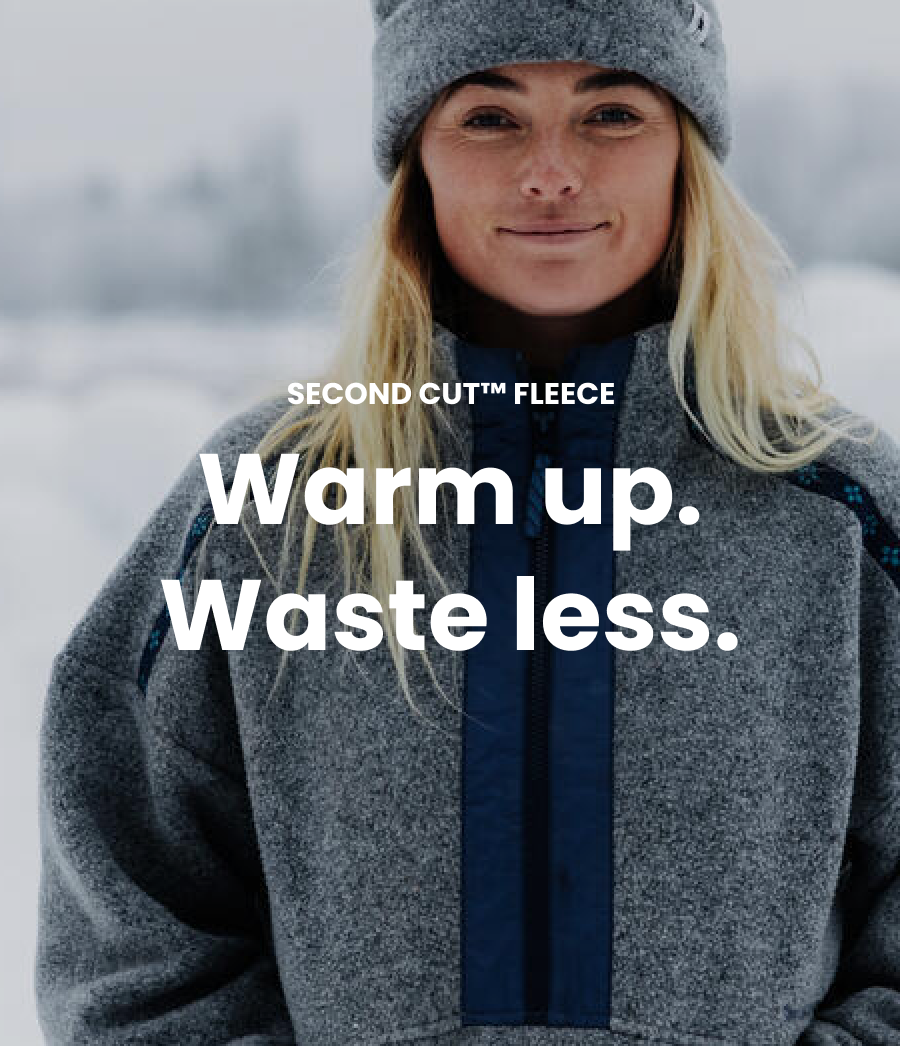 Made from 75% upcycled materials.