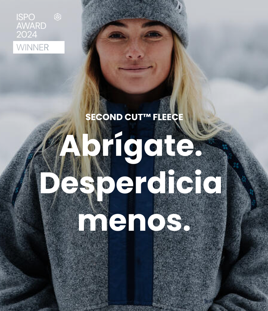 Fabricado con un 75 % de materiales reciclados.