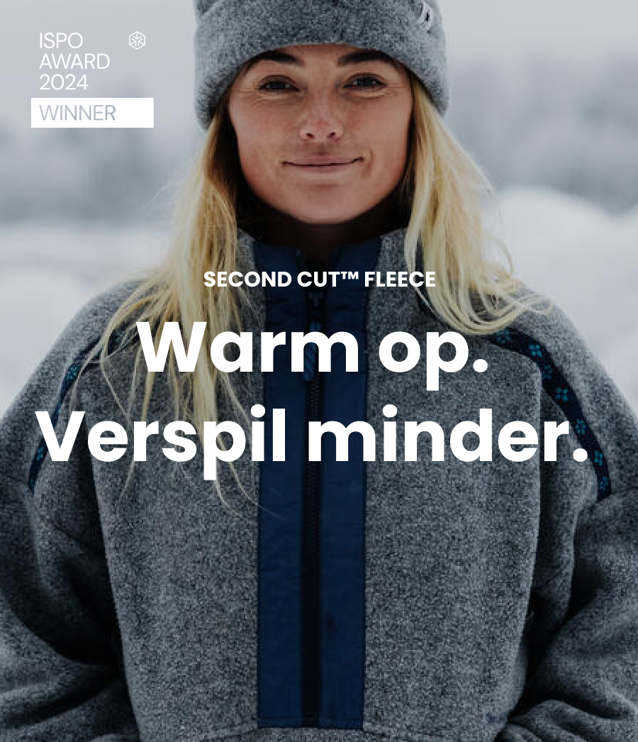 Gemaakt van 75% gerecyclede materialen.